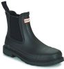 Hunter Commando Chelsea Rain Boots , Zwart, Dames online kopen