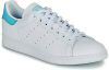 Adidas Originals Stan Smith W leren sneakers wit/lichtblauw online kopen