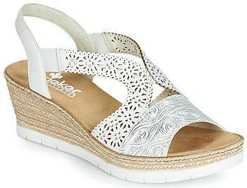 Rieker Sleehakken Wit Dames