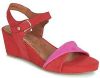 Tamaris Plateau Sandalette Dames Rood/Roze online kopen