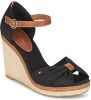 Tommy Hilfiger Highheel sandaaltjes ICONIC ELENA SANDAL met verstelbare gesp online kopen