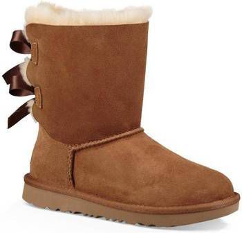 Ugg Short Bailey Bow II laarzen voor Grote Kinderen in Brown,, Shearling