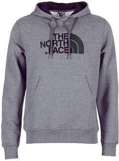 The North Face Drew Peak Hoodie Donkergrijs Mengeling The North Face sweater Drew Peak heren witzwart