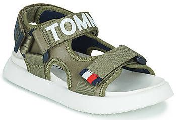 Tommy Hilfiger Sandalen VELCRO SANDAL met opvallende logo