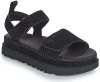 Ugg Goldenstar sandaal voor Dames in Black,, Suede online kopen