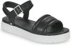 Ugg Zayne sandaal met enkelband voor Dames in Black,, Leder online kopen