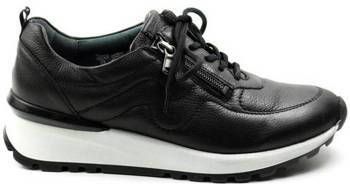 Waldläufer Lage Sneakers DAMES sneaker 792007. zwart