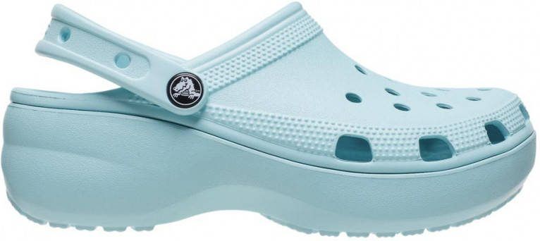 Crocs Clogs Classic Platform Clog Lichtblauw