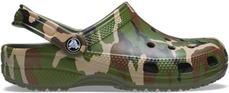 Crocs Clogs Classic Printed Camo Clog Groen