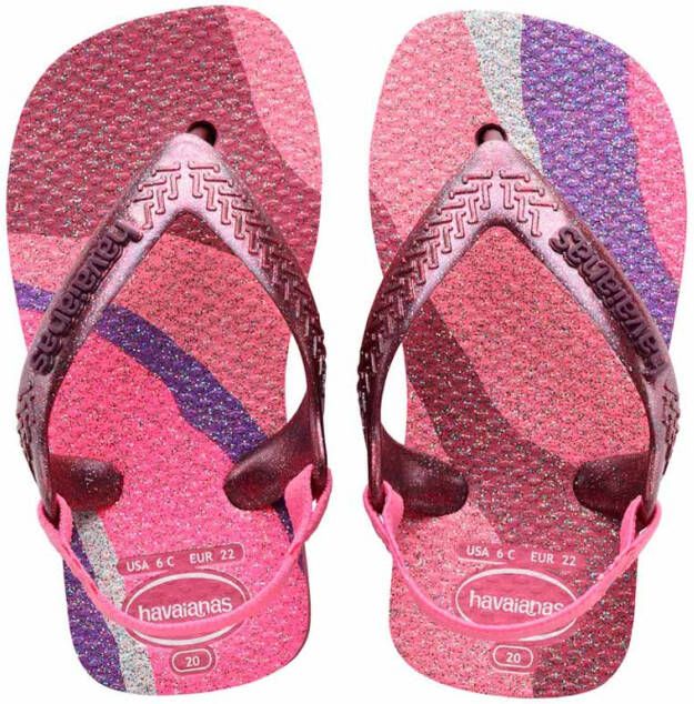 Havaianas Slippers Flipflops Baby Palette Glow Roze