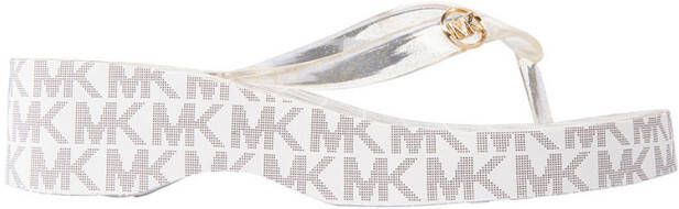 Michael Kors Slippers Lilo Wit