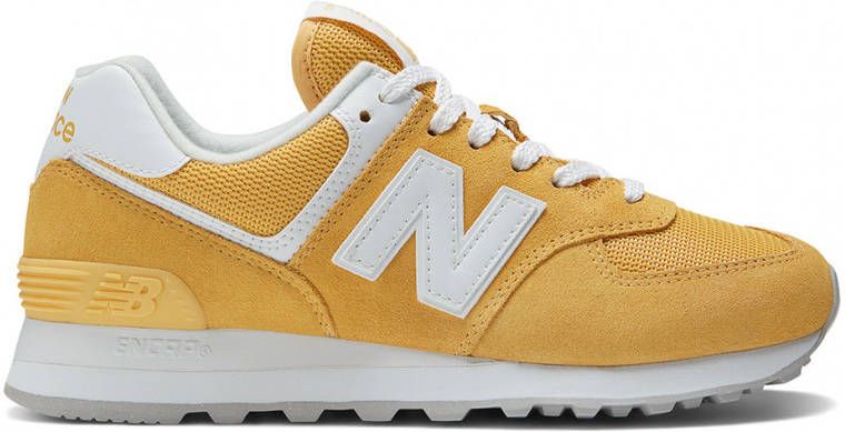 new balance sneakers dames geel