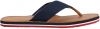 Tommy Hilfiger Slippers Elevated Leather Beach Cognac online kopen