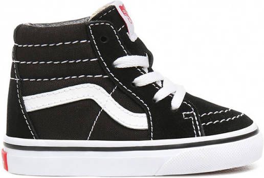 Vans Sk8 Hi Baby Schoenen Black Leer