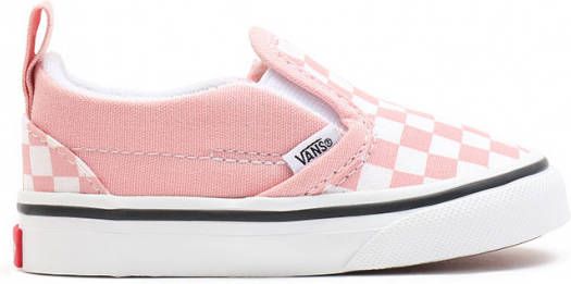 Vans Sneakers TD Slip On V Checkerboard Lichtroze