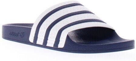 Adidas Originals Adilette Slippers in marineblauw - Vindjeschoen.nl