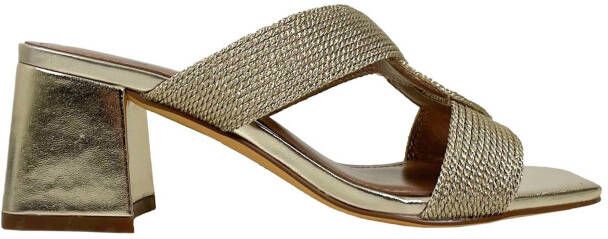 Bibi Lou Muilezels met hakken , Beige, Dames