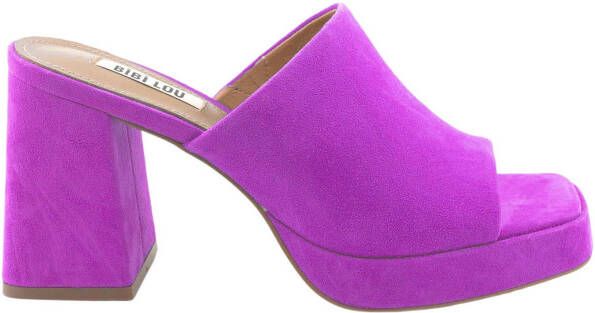 Bibi Lou Muilezels met hakken , Paars, Dames