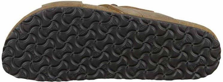 Birkenstock Lugano Oiled Leather Slipper Heren