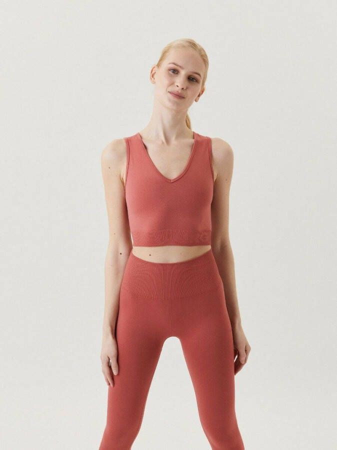 Bjorn Borg Tops Sthlm Seamless Light Crop Top Rood