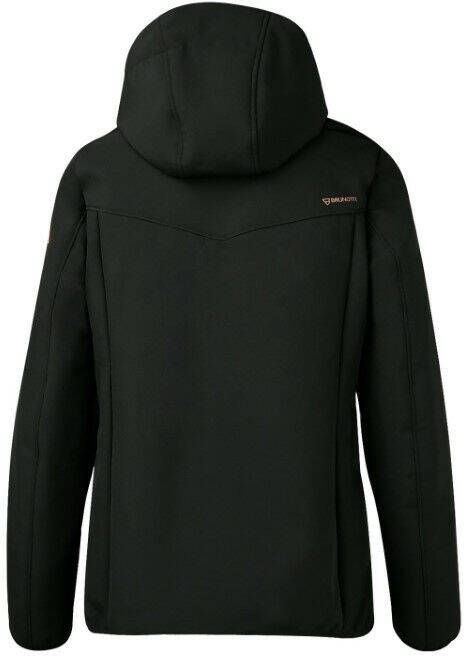 Brunotti softshell outdoor jas Apex zwart
