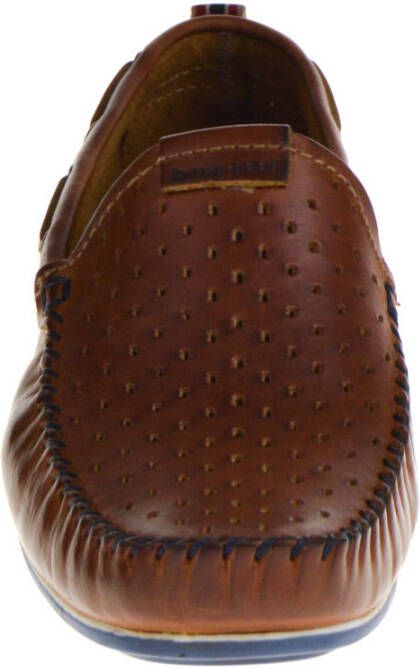 Bugatti Heren mocassins cognac