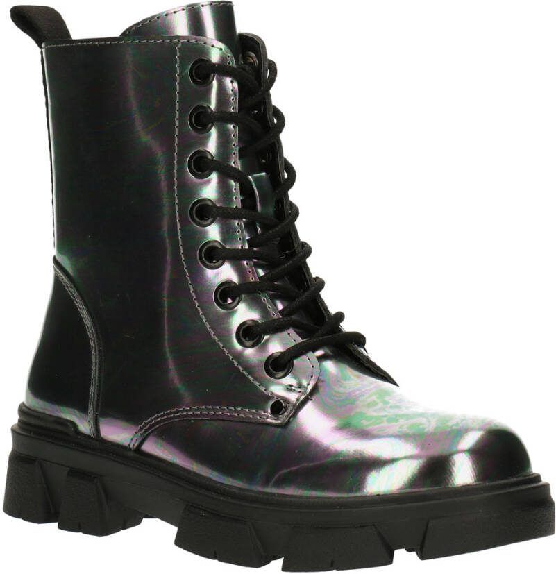 bullboxer Boots AAF504F6S_PETRKB00 Zwart/Zilver