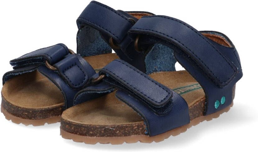 bunniesjr Bunnies Bas Beach leren sandalen blauw