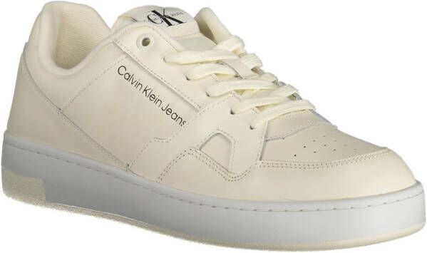 Calvin Klein White Men & Sportschoenen , Wit, Heren