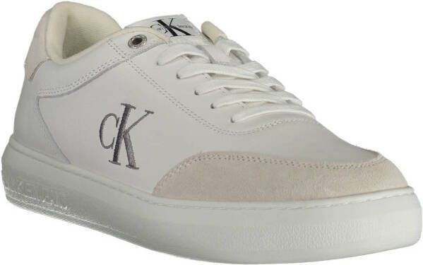 Calvin Klein White Men Sports Shoes , Wit, Heren