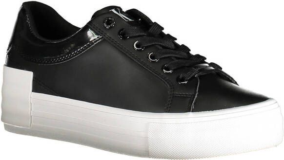 Calvin klein Lage Sneakers Jeans VULC FLATFORM BOLD LTH GLOSSY