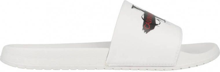 Calvin Klein Slippers Vial B450673 Wit-46 maat 46