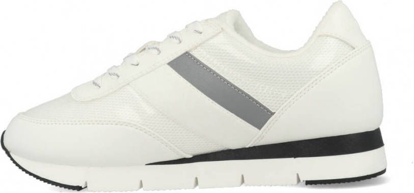 Calvin Klein Thee sneakers , Wit, Dames
