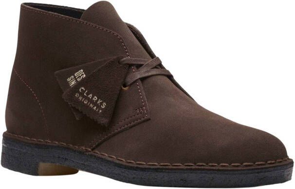 Clarks originals Desert Boot Evo Dark Brown Suede Veter boots
