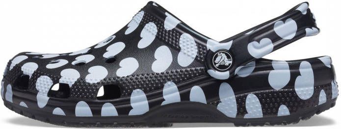 Crocs Slippers vrouw classic heart print clog w 207679.066