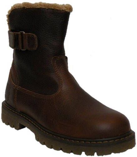 Develab 41965 758 Cognac Grained Enkellaarzen