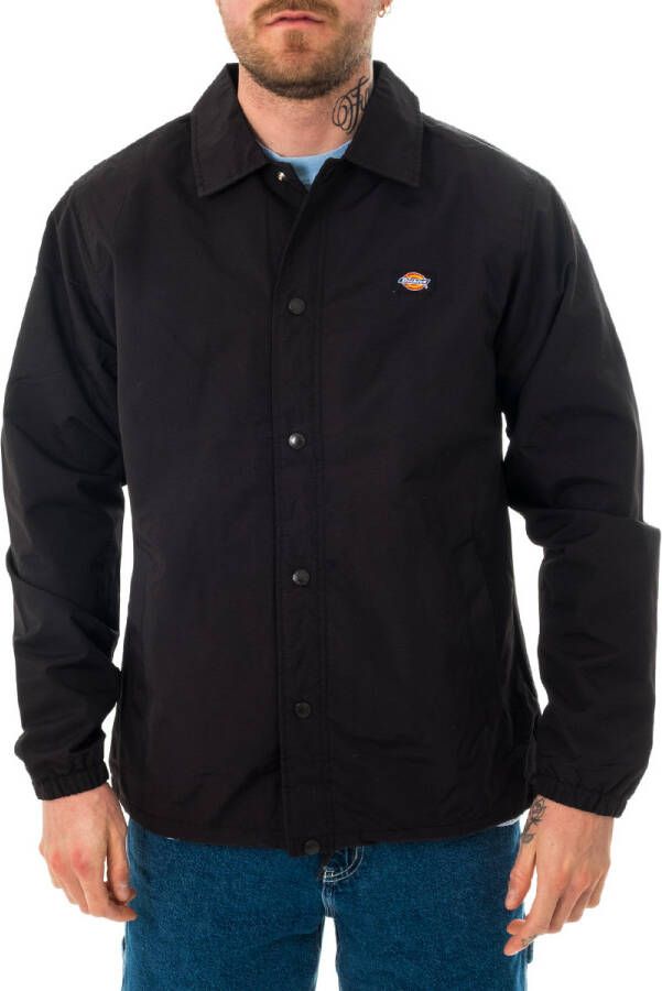 Dickies Giubbino Oakport Coach inylon , Zwart, Heren
