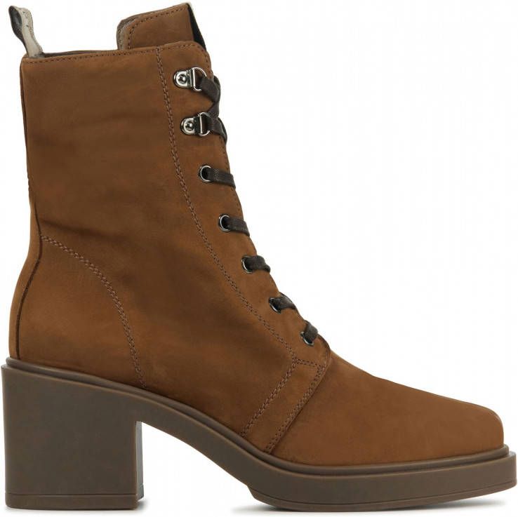 DL Sport Dames leren dames enkellaarsjes 5549