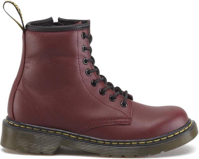 Dr Martens Dr. Martens 1460 J leren veterboots donkerrood