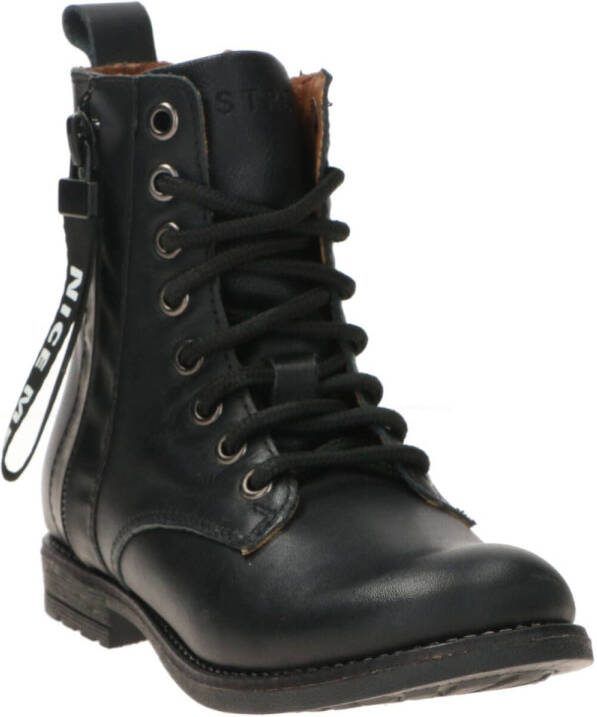 Dstrct Veterboot Meisjes Zwart