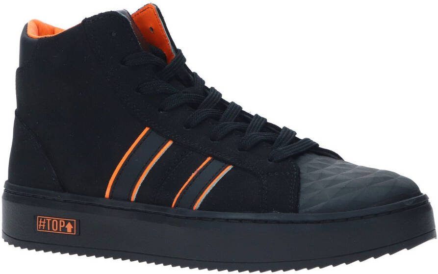 Dstrct Veterboot Jongens Zwart/Oranje