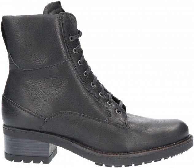 Durea 9725 908K Zwart K Wijdte Veter boots