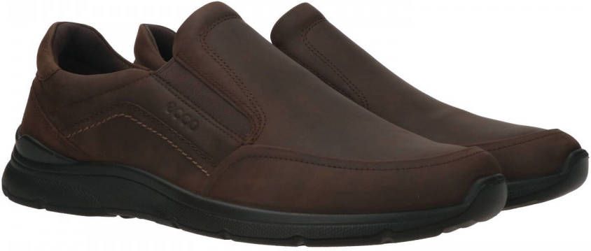 Ecco Irving Instapper Heren Bruin