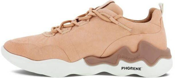 Ecco Roze Veterschoenen Elo W