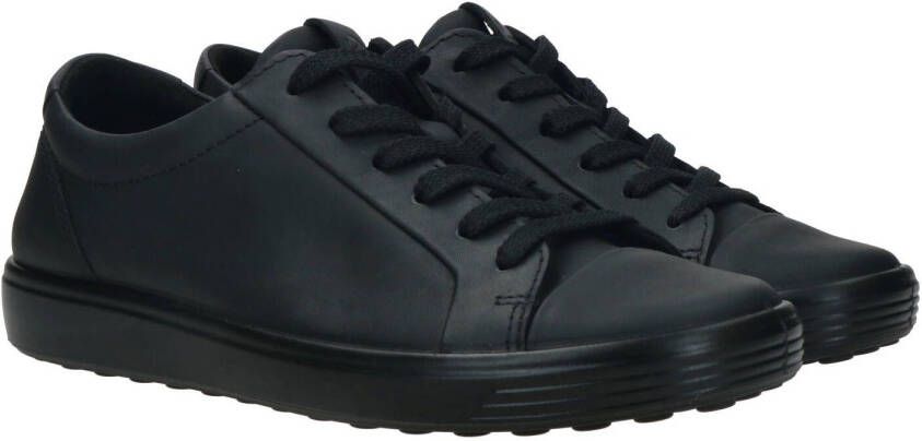 ECCO Soft 7 veterschoenen zwart