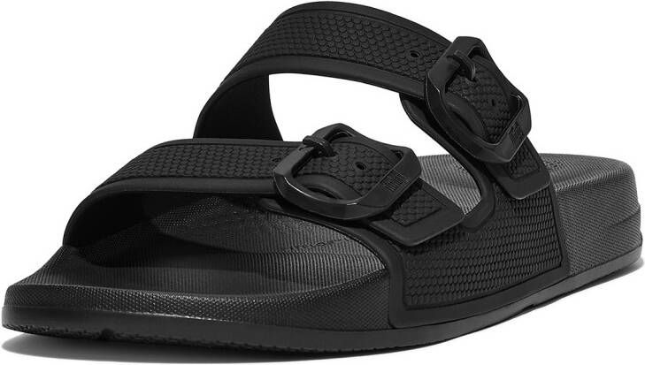 FitFlop Iqushion two bar buckle slides