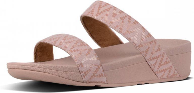 FitFlop Lottie™ chevron suede slide