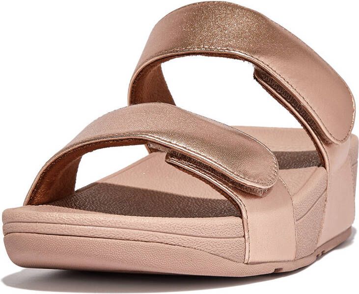 FitFlop Lulu adjustable leather slides