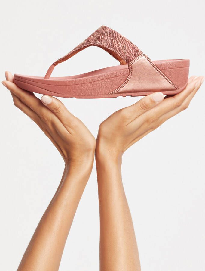 FitFlop Lulu geo glitz toepost