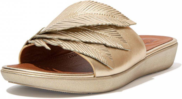 FitFlop Sola feather slides